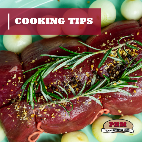 Tips for cooking Elk meat.